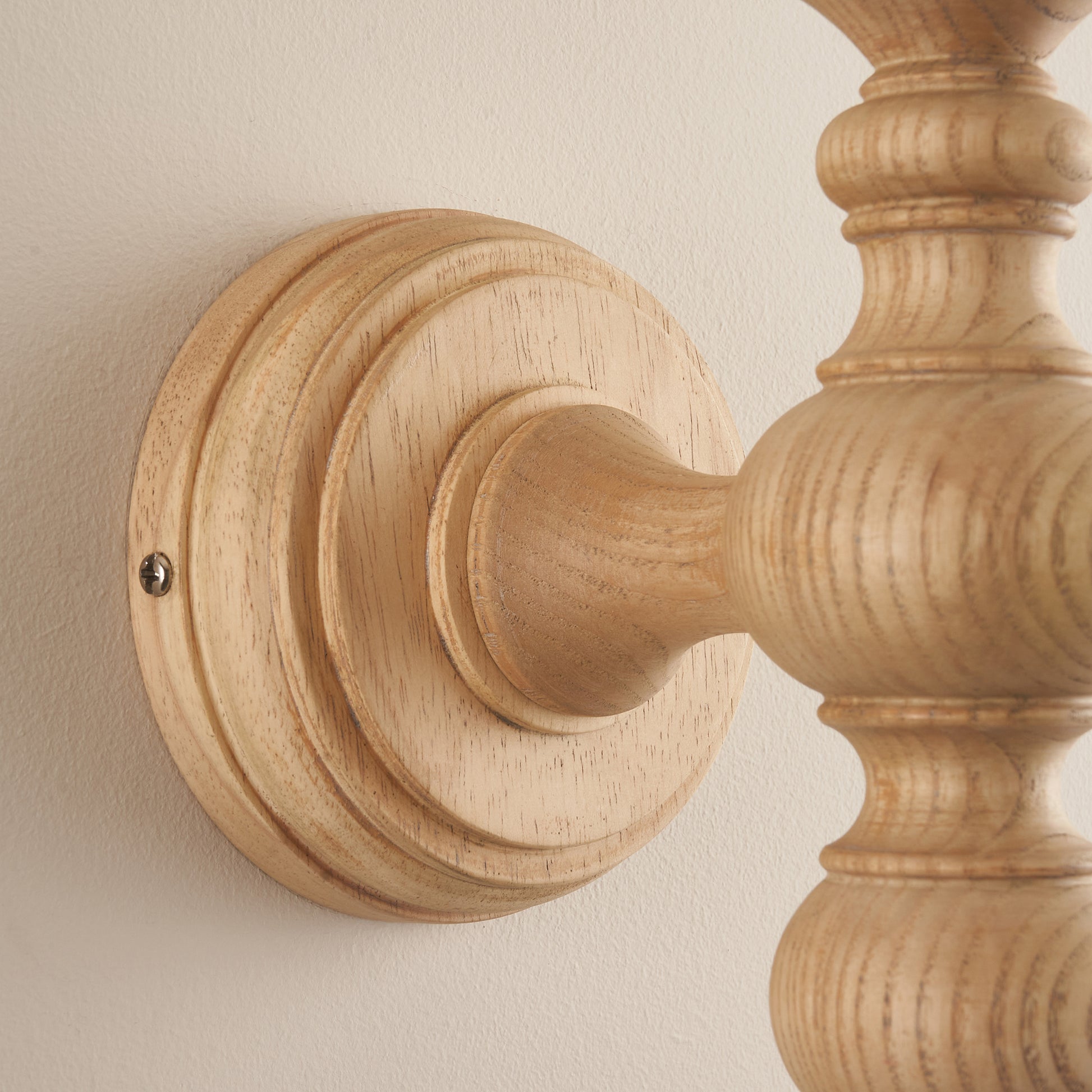 Bibury 1 Wall Light Natural Ash – Natural