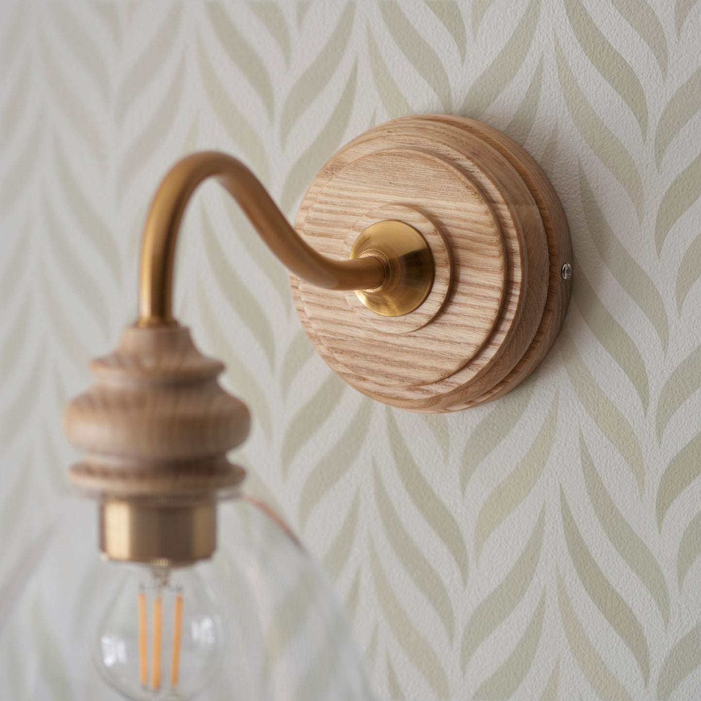 Cotswold 1 Wall Light Natural Ash – Natural