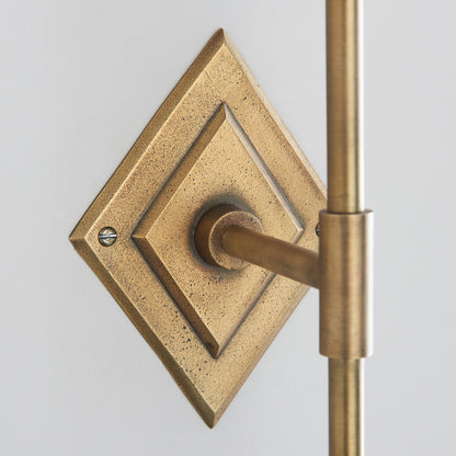 Diamond Tall Wall Light Antique Brass – Brass