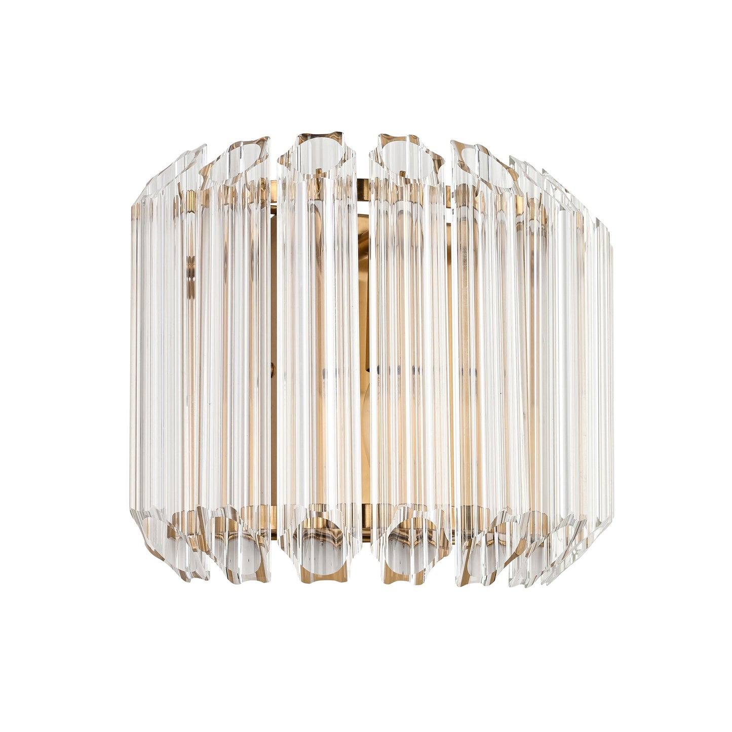 Valentina Wall Light Brushed Aged Brass – Brass