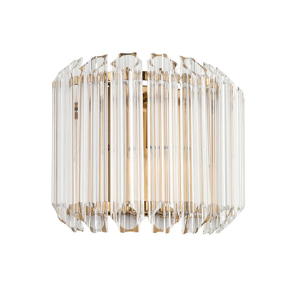 Valentina Wall Light Brushed Aged Brass – Brass