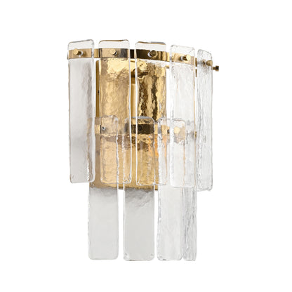 Karine Wall Light Brushed Aged Brass – Brass