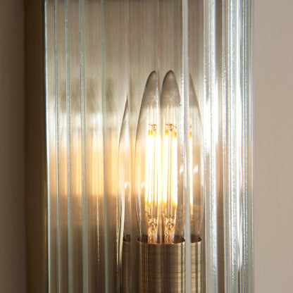 Ridgeton 1 Wall Light Antique Brass – Brass
