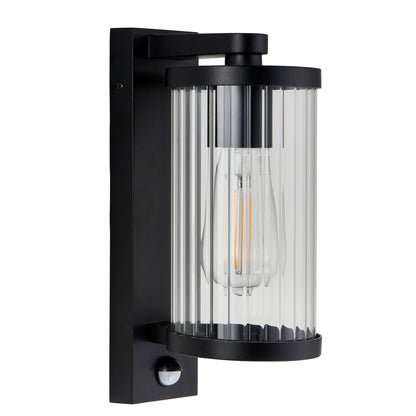 Newcombe Wall Light Matt Black – Black