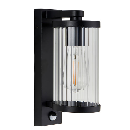 Newcombe Wall Light Matt Black – Black