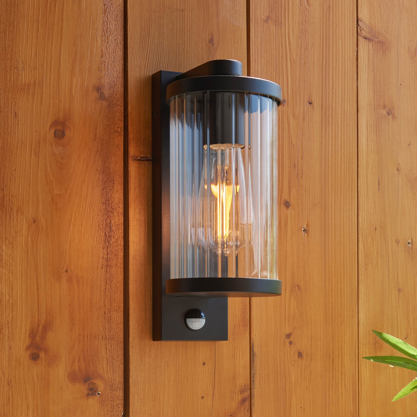 Newcombe Wall Light Matt Black – Black