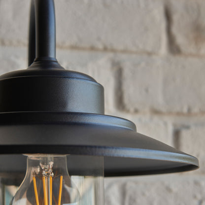 Thornton Wall Light Matt Black – Black