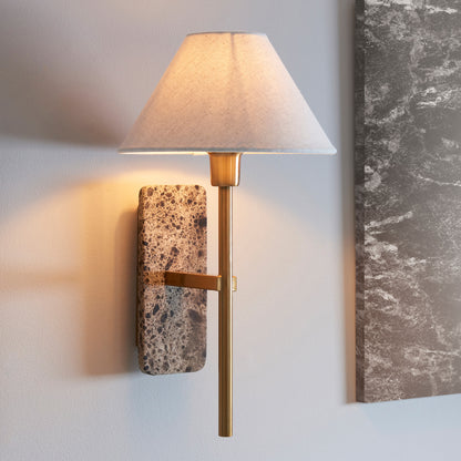 Faro Wall Light Dark Brown Emperador Marble – Brown