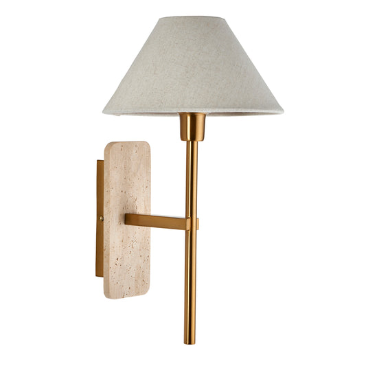 Faro Wall Light Natural Travertine – Natural
