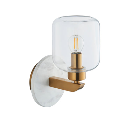 Travi Wall Light White Volakas Marble – White