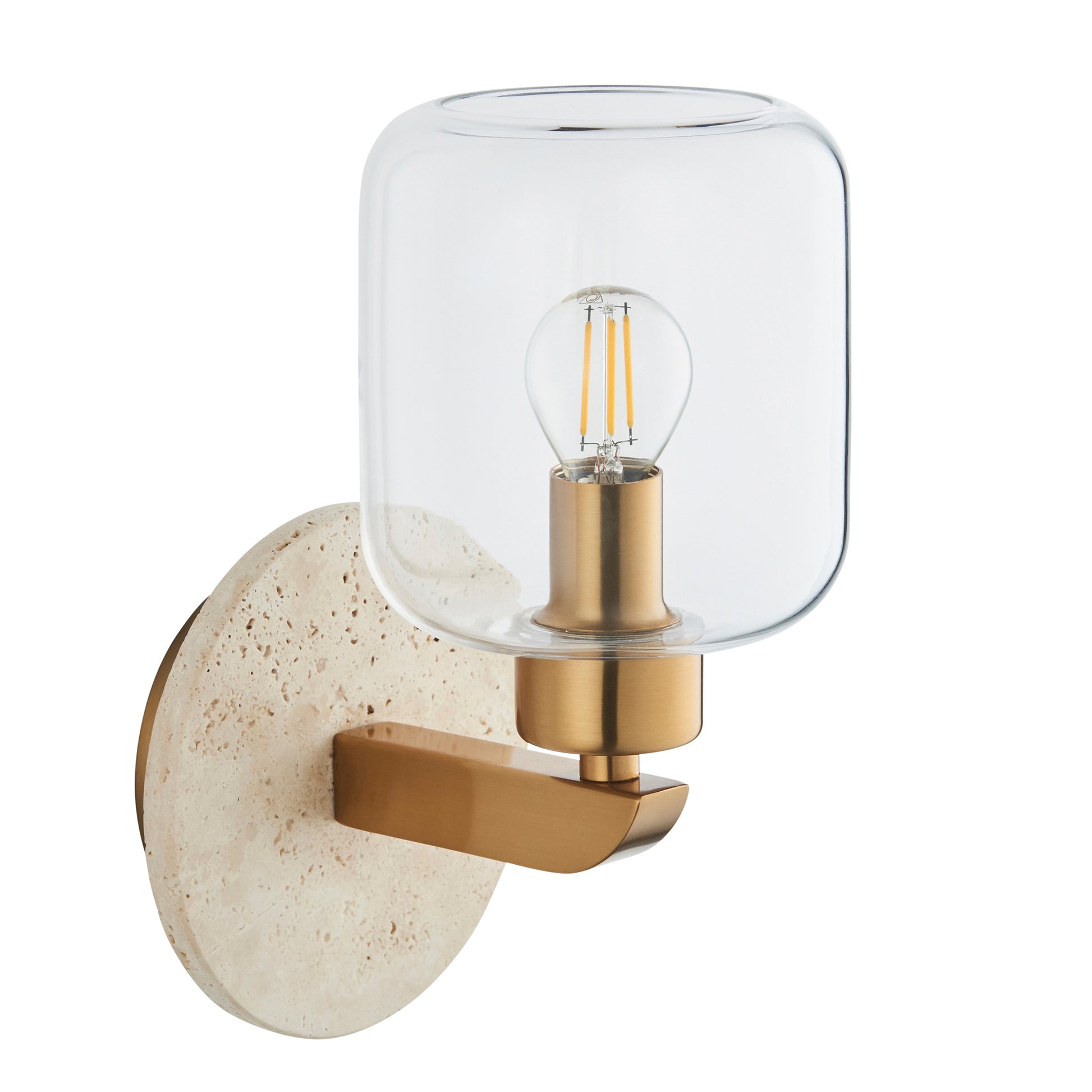 Travi Wall Light Natural Travertine – Natural