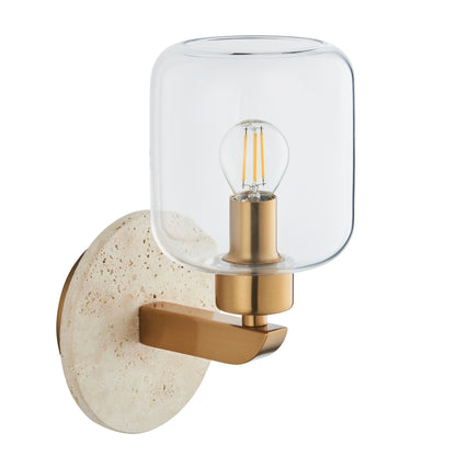 Travi Wall Light Natural Travertine – Natural