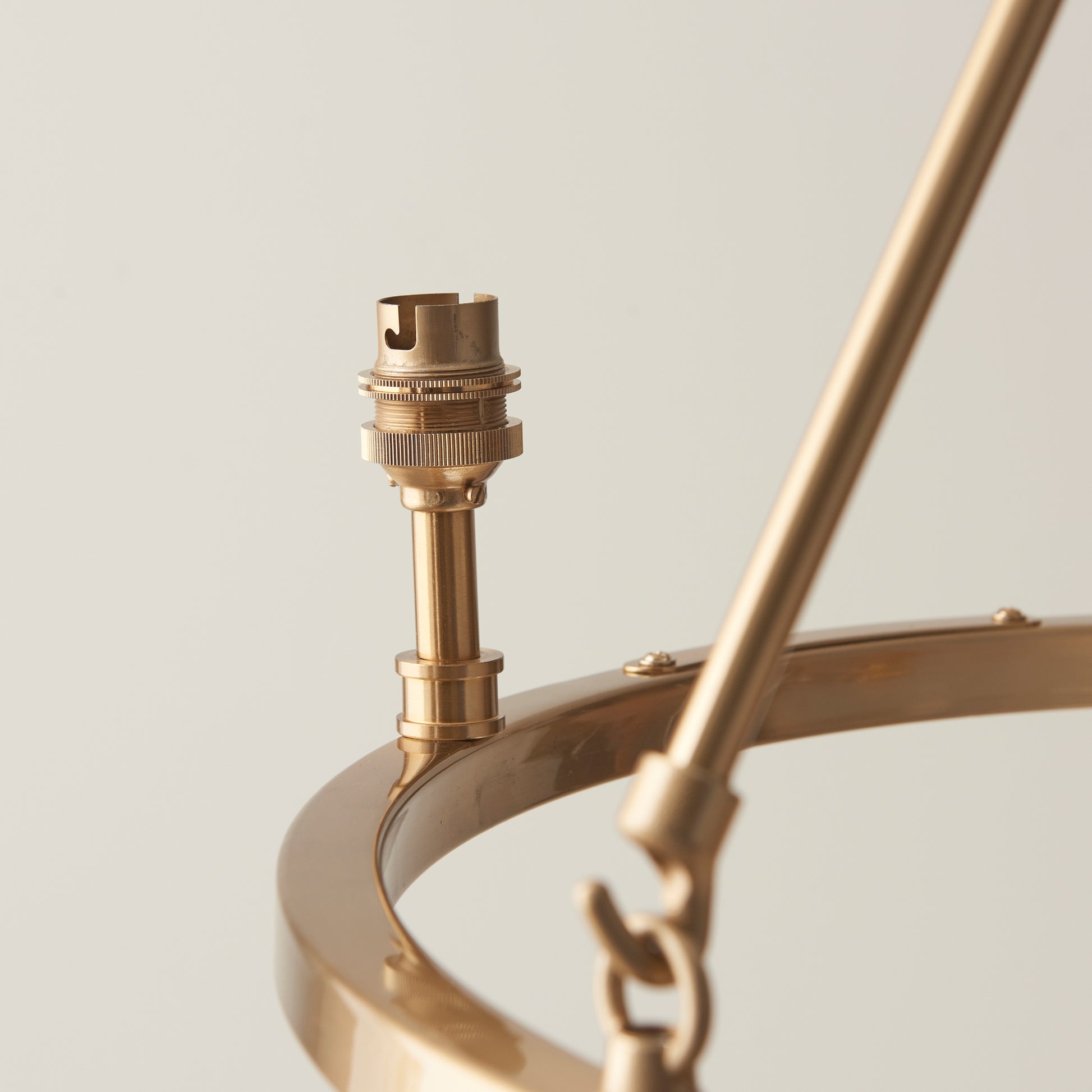 Chester 3 Pendant Light Fitting Aged Brass – Brass