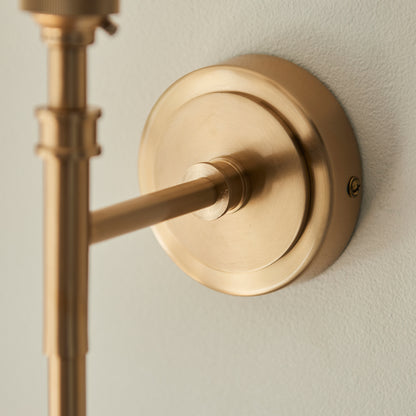 Chester 1 Wall Light Fitting Aged Brass – Brass