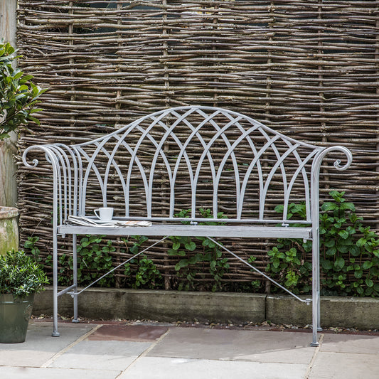 Duchess Outdoor Bench Estate – Grey