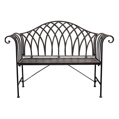 Duchess Outdoor Bench Noir – Black