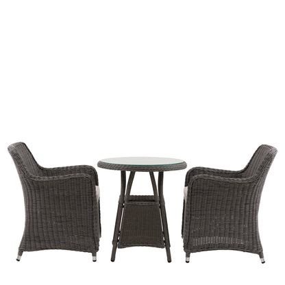 Ascot Bistro Set – Grey