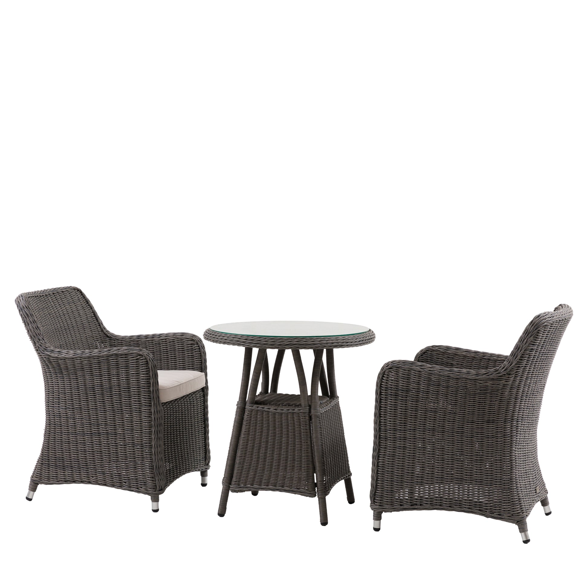 Ascot Bistro Set – Grey