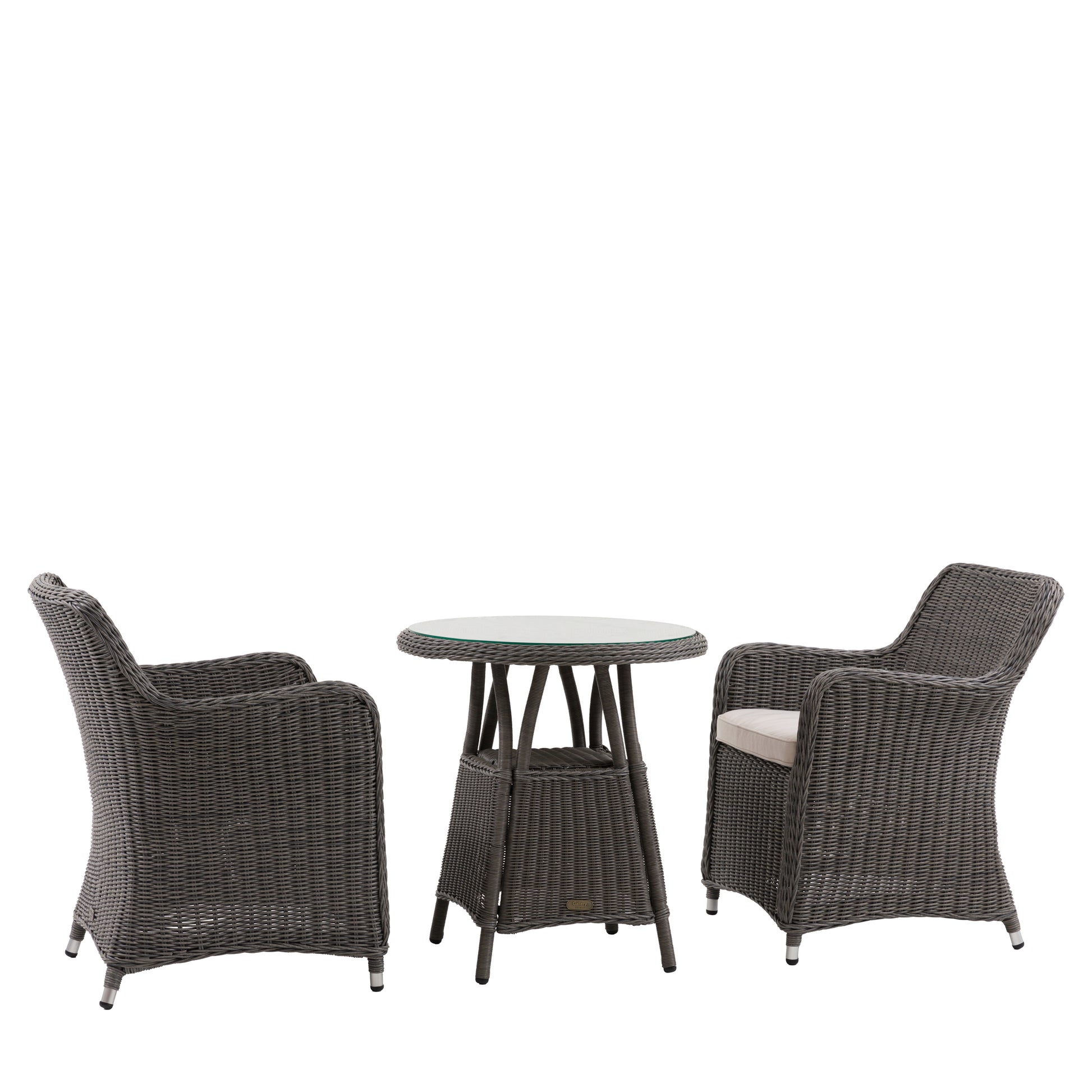 Ascot Bistro Set – Grey