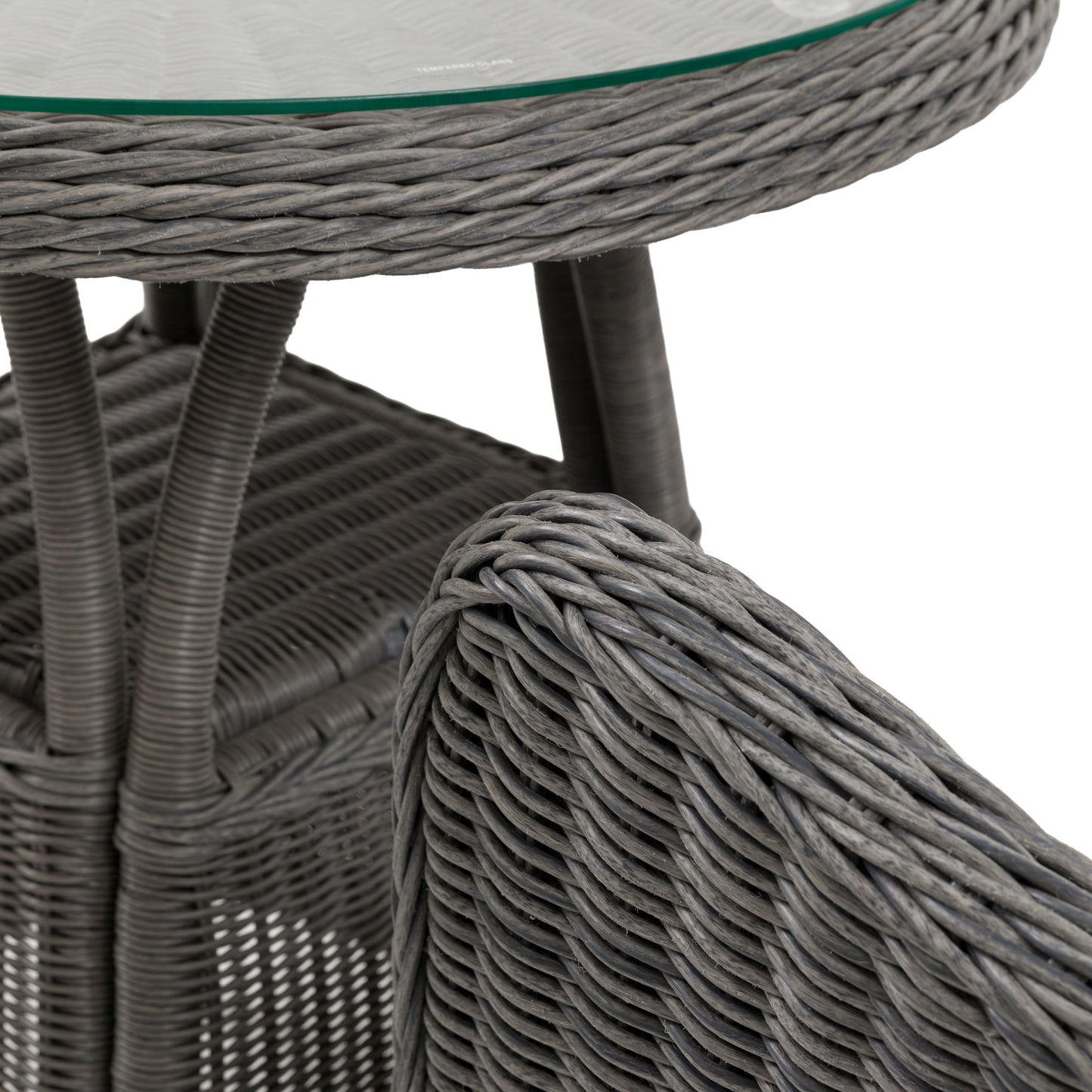 Ascot Bistro Set – Grey