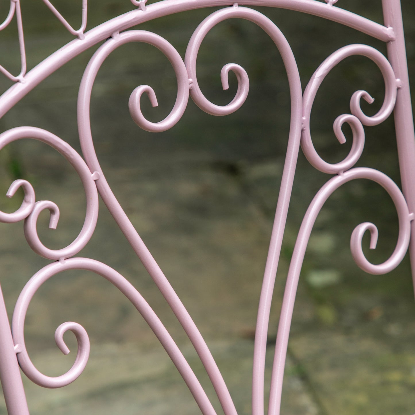 Brindisi 2 Seater Bistro Set Pink