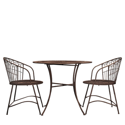 Siracusa 2 Seater Bistro Set