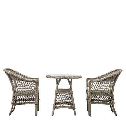 Menton Bistro Set Stone