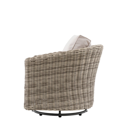 Ragusa Swivel Chair – Grey