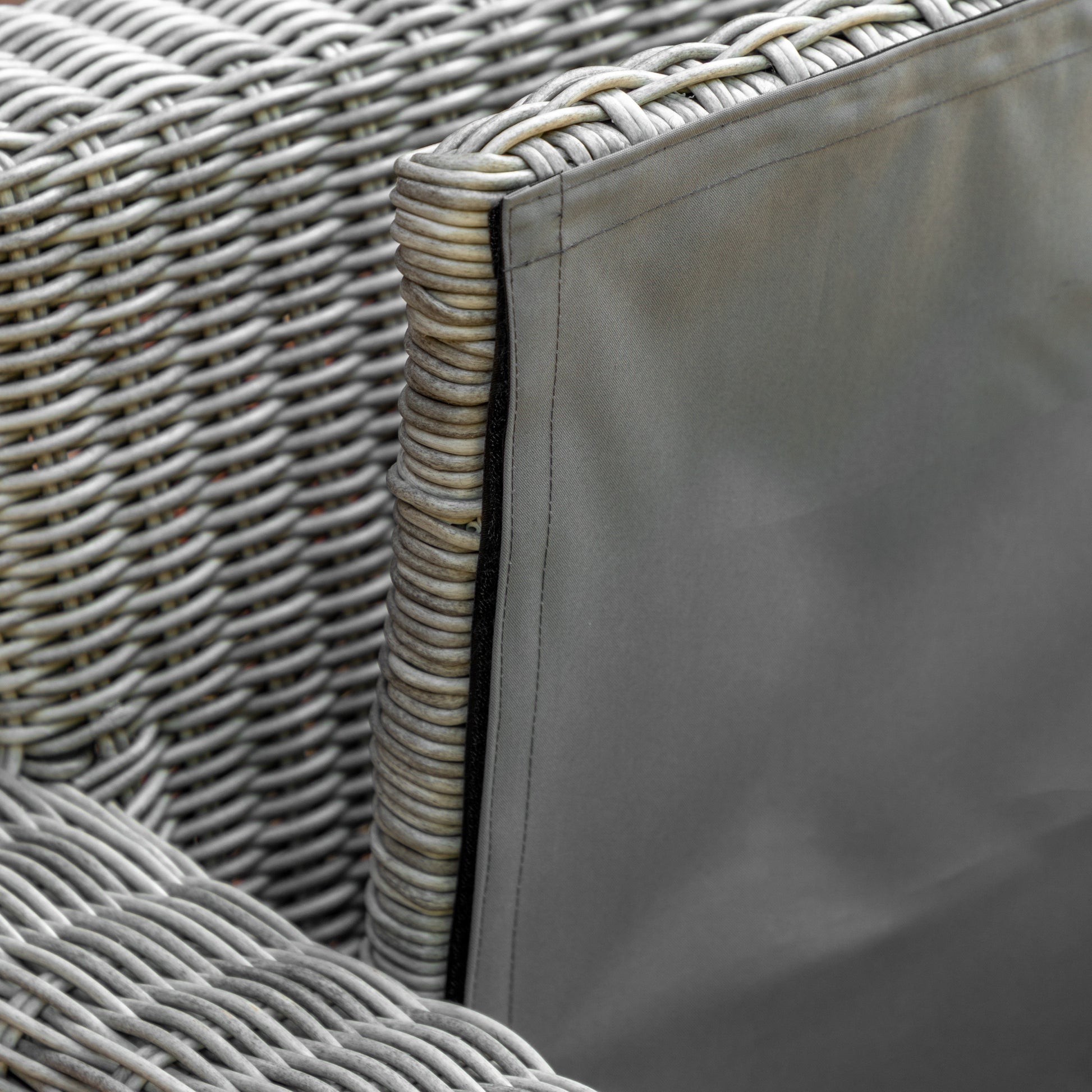 Porto Storage Armchair – Grey