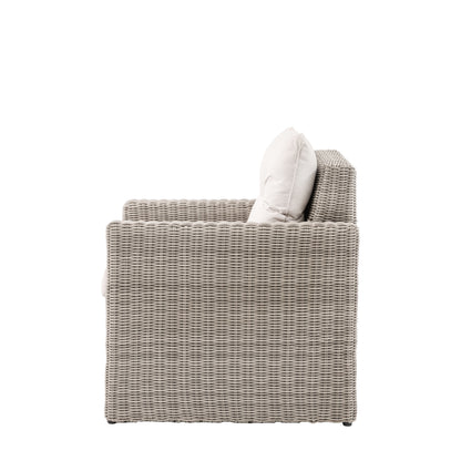 Porto Storage Armchair – Grey