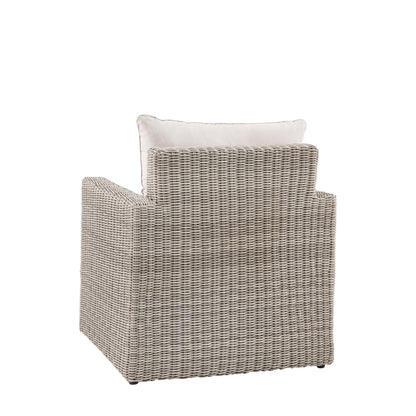 Porto Storage Armchair – Grey