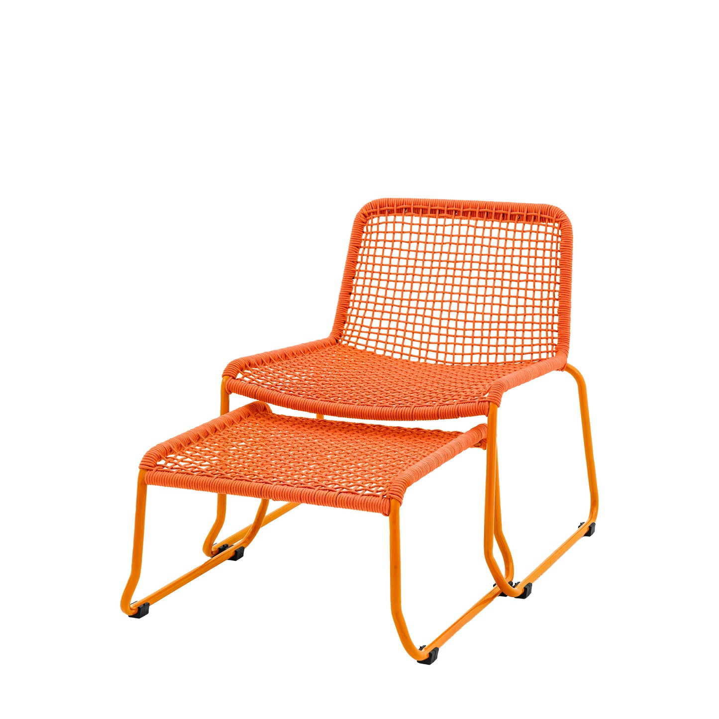 Sassano Lounge Chair with Footstool