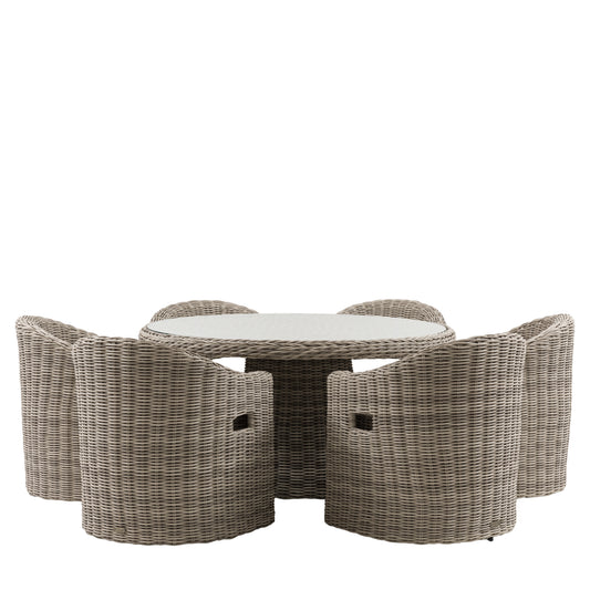 Ragusa 6 Seater Dining Set