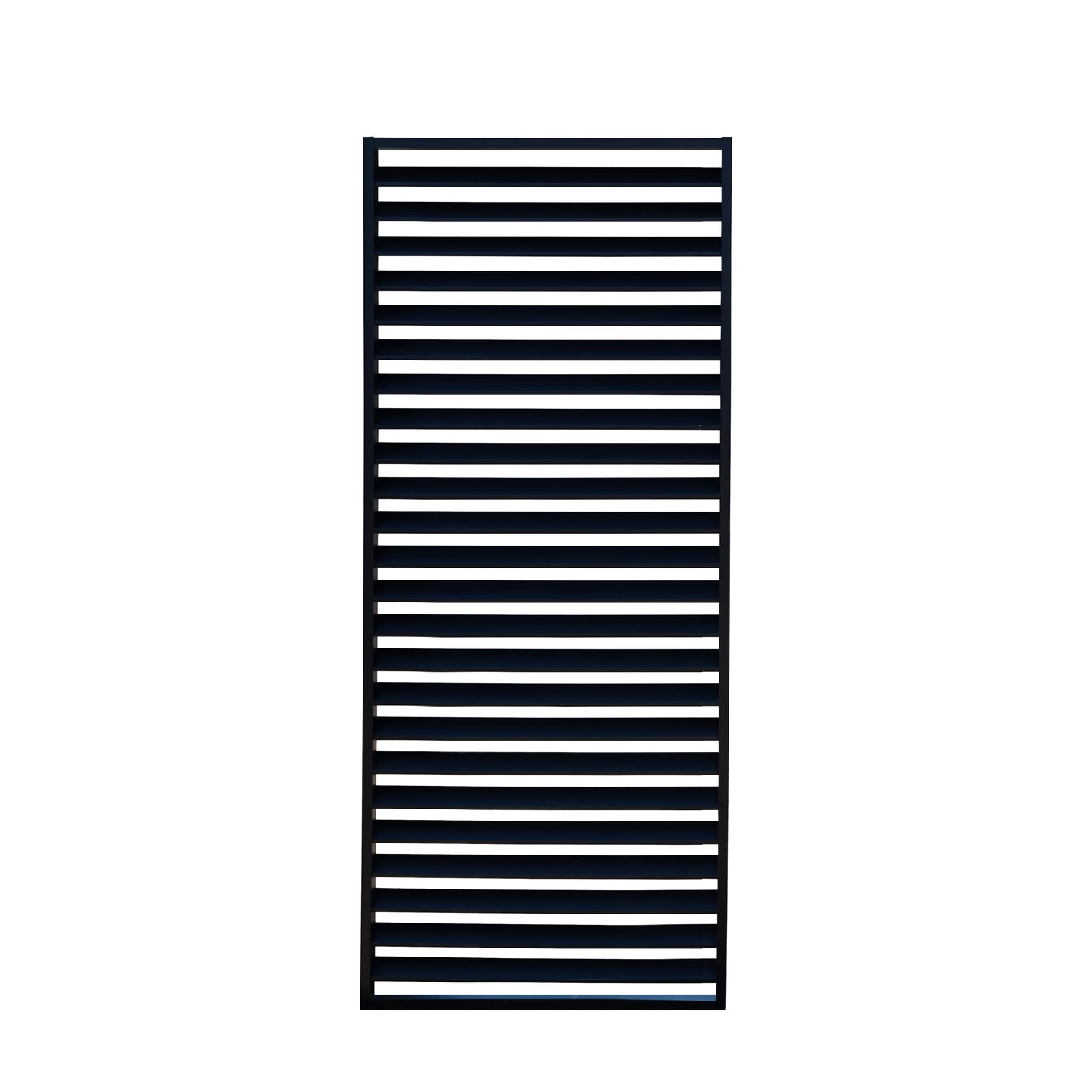 Messina Pergola Swivel Louvre Screen 900x2180mm – Black