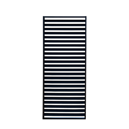 Messina Pergola Swivel Louvre Screen 900x2180mm – Black