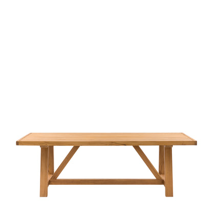 Chatsworth Rectangle Dining Table 2400x1000x760mm – Natural