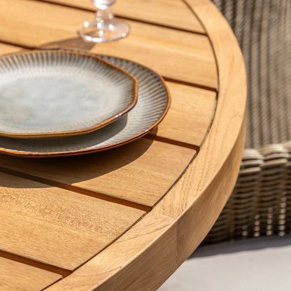 Chatsworth Round Dining Table 1500x1500x760mm – Natural