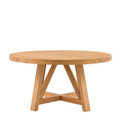 Chatsworth Round Dining Table 1500x1500x760mm – Natural