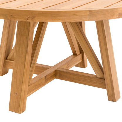 Chatsworth Round Dining Table 1500x1500x760mm – Natural