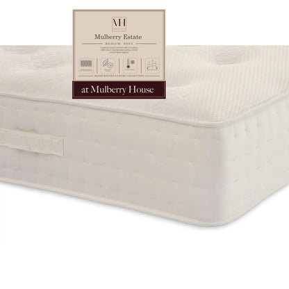 Mulberry Estate mattress — medium-soft — Mulberry House Ballincollig (detail)