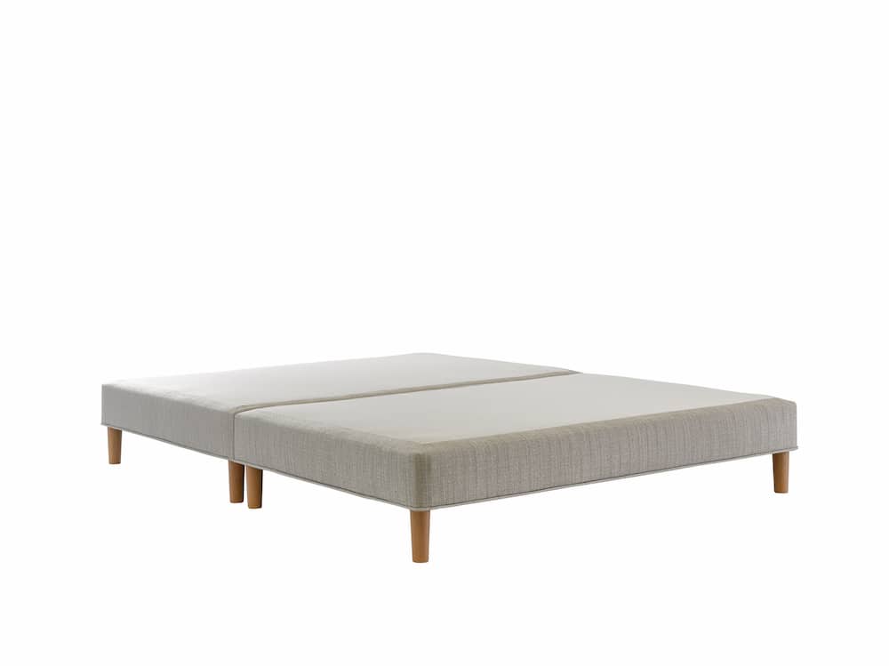 Leg divan with round beech legs — Mulberry House Ballincollig
